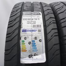 2. 235 65 16C 2x CONTINENTAL 235/65 R16C 121/119R ContiVan Contact 200 Sommerreifen 2022 Ungebraucht    