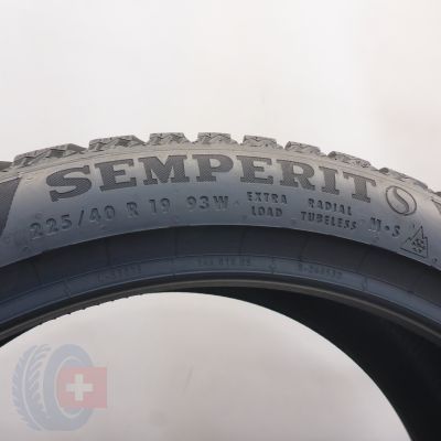 6.  225 40 19 4x SEMPERIT 225/40 R19 93W XL Speed-Grip 5  Winterreifen 2025 9-8mm WIE NEU