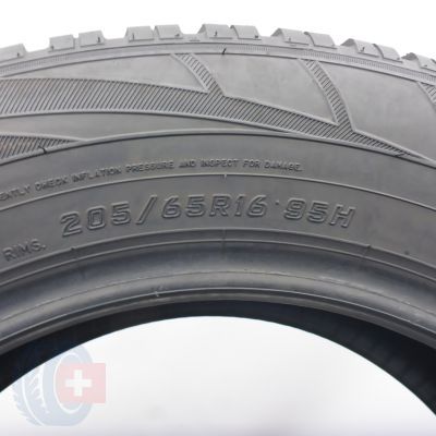 6. 205 65 16 2x FALKEN 205/65 R16 95H Eurowinter HS01 Winterreifen 2023 7,6-8mm