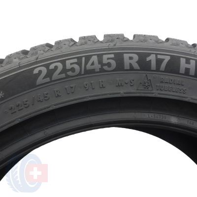 5.  225 45 17 2x SEMPERIT  225/45 R17  91H Speed Grip 5 Winterreifen 2023/24 8-8,4mm
