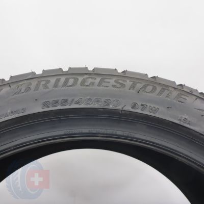 4.  255 40 20 2x BRIDGESTONE 255/40 R20 97W Blizzak LM001 Winterreifen 2020 Ungebraucht   