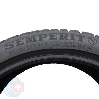 2. 235 40 19 1x SEMPERIT 235/40 R19 96V XL Speed-Grip5 Winterreifen 2023 WIE NEU 9mm