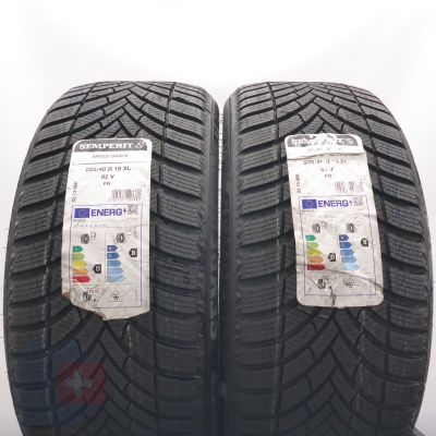  225 40 18 2x SEMPERIT 225/40 R18 92Y XL Speed-Grip 5 Winterreifen 2024 VOLL WIE NEU 