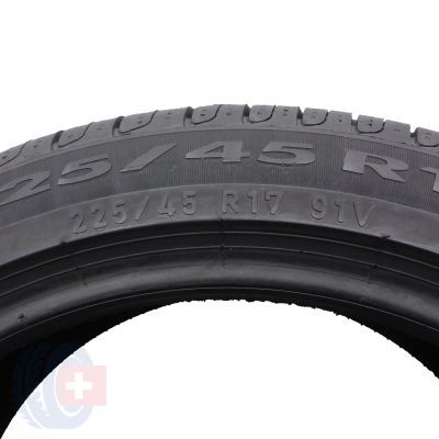 5. 225 45 17 4x PIRELLI 225/45 R17 91V Cinturato P7 Sommerreifen 2018 Wie Neu 7,5-8mm