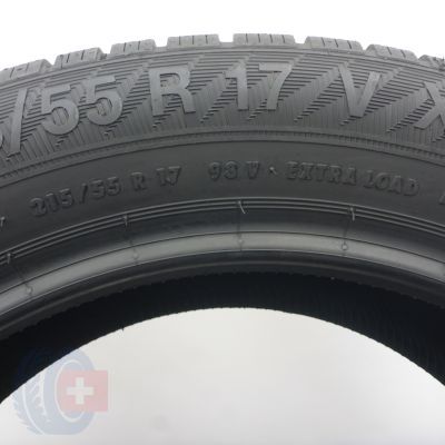 7. 215 55 17 4x GISLAVED 215/55R17 98V XL Euro Frost 6 Winterreifen 2023 8,2-8,8mm WIE NEU 