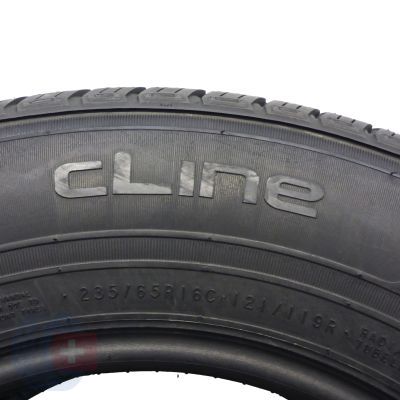 7. 235 65 16C 4x NOKIAN 235/65 R16C 121/119R cLine Cargo Sommerreifen 2017 WIE NEU VOLL