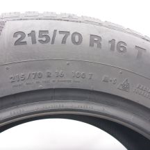 5. 215 70 16 4x CONTINENTAL 215/70 R16 100T WinterContact TS850P Winterreifen 2019 7,8-8mm