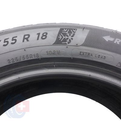 4. 225 55 18 2x MICHELIN 225/55 R18 102V XL PilotAlpin 5 Winterrefien 2022 6,5-6,8mm