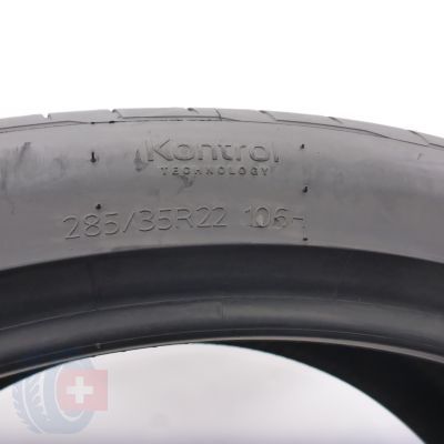 6.  285 35 22 2x HANKOOK  285/35 R22 106H XL Ventus S1 evo3 ev A0 SOUND ABSORBER Sommerreifen 2022 6,2-6mm
