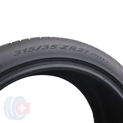 5. 2 x PIRELLI 315/35 ZR21 111Y P Zero Sommerreifen 2019  4.8 ; 5.2mm