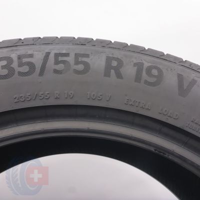 6.  235 55 19 1x  CONTINENTAL 235/55 R19 105V XL PremiumContact 6 Sommerreifen 2025 7mm