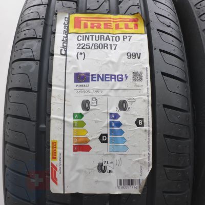3.  225 60 17 4x PIRELLI 225/60 R17 99V Cinturato P7 BMW Sommerreifen 2024 Ungebraucht    