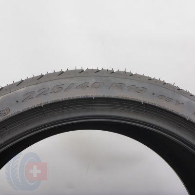 6. 225 40 19 2x PIRELLI 225/40 R19 89Y P Zero RFT BMW Sommerreifen 2021 Ungebraucht    