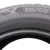 5. 4 x CONTINENTAL 215/60 R17C 109/107T VanContact Eco Sommerreifen 2019, 2021 WIE NEU 7,7-8mm