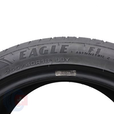 5. 2 x GOODYEAR 255/40 R18 99Y XL M0 Eagle F1 Asymmetric 2 Sommerreifen 2015 5,2mm