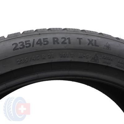 7. 235 45 21 2x CONTINENTAL 235/34 R21 101T XL WinterContact TS 870 P Winterreifen 2022/24 8,2mm