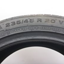 5. 235 45 20 4x CONTINENTAL 235/45 R20 100V XL ContiPremiumContact 5 SUV Sommerreifen 2024  VOLL WIE NEU