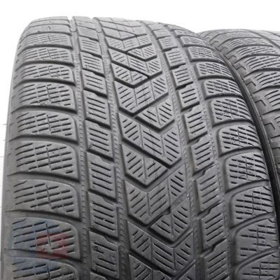 2. 4 x PIRELLI 305/35 R21 + 275/40 R21 Winter Scorpion N0 Porsche Cayenne Winterreifen DOT19  6-7mm