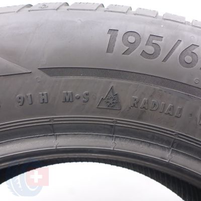 6. 195 65 15 4x ESA TECAR 195/65 R15 91H SuperGrip PRO Winterreifen 2022/24 7,8-8mm 