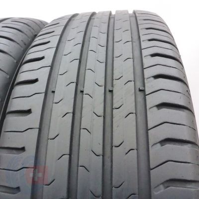 3. 215 60 17 2x CONTINENTAL 215/60 R17 96H ContiEcoContact 5 Sommerreifen 2016 6,8-7mm
