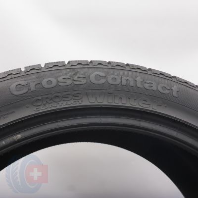 4. 275 40 22 4x CONTINENTAL 275/40 R22 108V XL CrossContact Winter Winterreifen  2024 8mm WIE NEU 