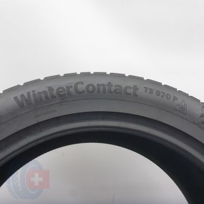 4. 255 45 20 1x CONTINENTAL 255/45 R20 105V XL WinterContact TS 870 P Winterreifen 2022 6,5mm