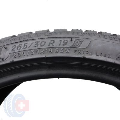 5. 265 30 19 2x MICHELIN 265/30 R19 93W XL PilotAlpin 5 Winterreifen 2016 6,8mm