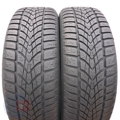 215 55 18 2x DUNLOP 215/55 R18 95H SP Winter Sport 4D M0Ext RunFlat Winterreifen 2017/19 7-7,3mm