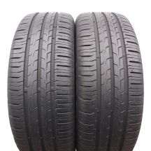 4. 185 55 15 4x CONTINENTAL 185/55 R15 86H XL EcoContact 6 Sommerreifen 6,5-6,8mm 2022/23 Wie Neu