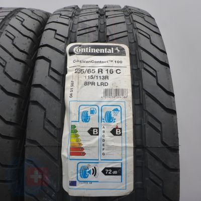 3. Opony 235 65 16C 2x CONTINENTAL 235/65 R16C 115/113R ContiVan Contact 100 Sommerreifen 2020  3. Opony 235 65 16C 2x CONTINENTAL 235/65 R16C 115/113R ContiVan Contact 100 Sommerreifen 2020