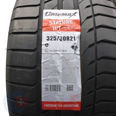 2. 325 30 21 2x GRIPMAX 325/30 R21 108Y XL Stature H/T  Sommerreifen 2020 WIE NEU VOLL