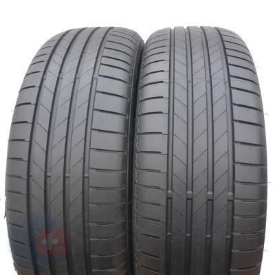 2 x BRIDGESTONE 215/65 R16 98H Turanza T005 Sommerreifen  2021 VOLL WIE NEU