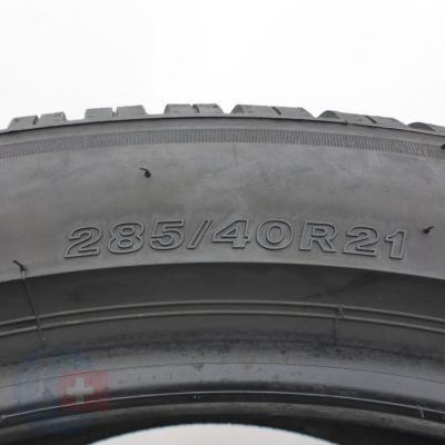 6. 285 40 21 2x BRIDGESTONE 285/40 R21 109V XL Blizzak Lm005 Winterreifen 2023 7-7,2mm