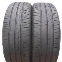 2 x CONTINENTAL 195/65 R15 91T EcoContact 6 Sommerreifen 2019  6mm