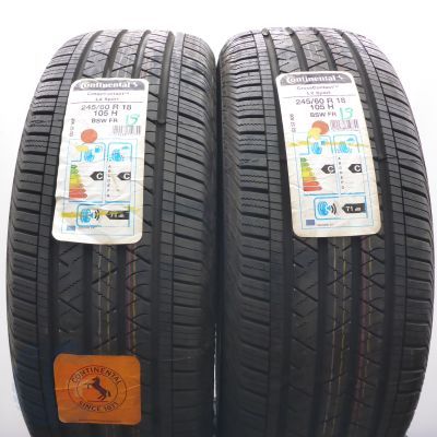  245 60 18 2x CONTINENTAL  245/60 R18 105H CrossContact LX Sport M+S Sommerreifen 2019 Ungebraucht   