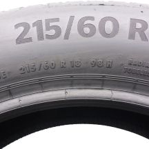 6. 4 x CONTINENTAL 215/60 R18 98H EcoContact 6Q Sommerreifen 2024 WIE NEU VOLL