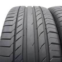 2. 2 x CONTINENTAL 255/55 R18 105W ContiSportContact 5 SUV M0 Sommerreifen 2018 WIE NEU VOLL