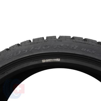 7. 205 40 18 4x PIRELLI 205/40 R18 86V XL Sottozero 3 Winter 2018/19 Winterreifen VOLL Wie Neu