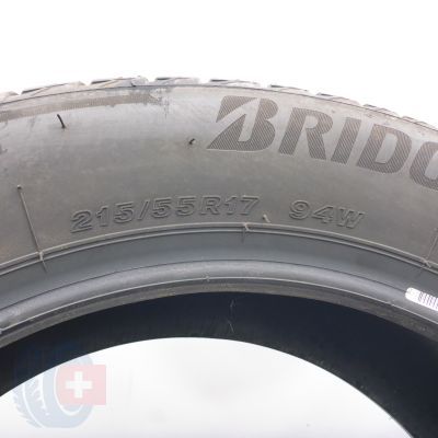 5. 215 55 17 2x BRIDGESTONE 215/55 R17 94W Turanza T005 Sommerreifen 2021 Ungebraucht  