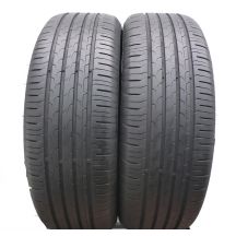 4. 4 x CONTINENTAL 215/60 R17 96H ContiEcoContact 5 Sommerreifen DOT20/21  5.8-6mm