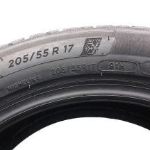 6. 205 55 17 4x MICHELIN 205/55 R17 91H M0 PilotAlpin5 Winterreifen 2018 WIE NEU VOLL