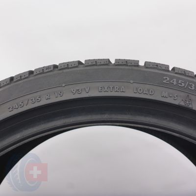 5. 245 35 19 2x CONTINENTAL 245/35 R19 93V XL ContiWinterContact TS 830 P M0 Winterreifen 2016 7,8mm