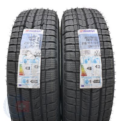  215 70 15C 2x BFGOODRICH 215/70 R15C 109/107R Activan Winter Winterreifen 2020 VOLL WIE NEU
