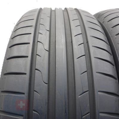 2. 205 55 16 2x DUNLOP 205/55 R16 94V XL Sport Bluresponse Sommerreifen 2021 6,4-6,8mm