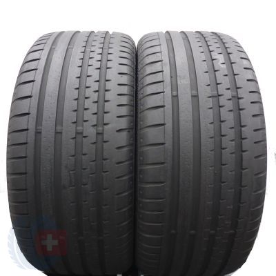 225 40 19 2x CONTINENTAL 255/40 R19 100Y XL SportContact 2 MO Sommerreifen 2017 6,8mm