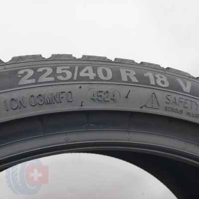 7. 225 40 18 4x SEMPERIT 225/40 R18 92V XL Speed-Grip 5 Winterreifen 2024 7,5-6,8mm 