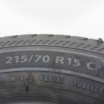 5. 215 70 15C 2x BARUM 215/70 R15C 109/107R Snovanis3 Winterreifen 2023 WIE NEU VOLL