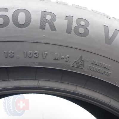 2. 235 60 18 1x CONTINENTAL 235/60 R18 103V WinterContact TS870P Winterreifen 2023 VOLL
