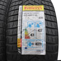 2. 215 40 17 2x PIRELLI 215/40 R17 87H XL Sottozero 3 Winter Winterreifen 2017 WIE NEU VOLL