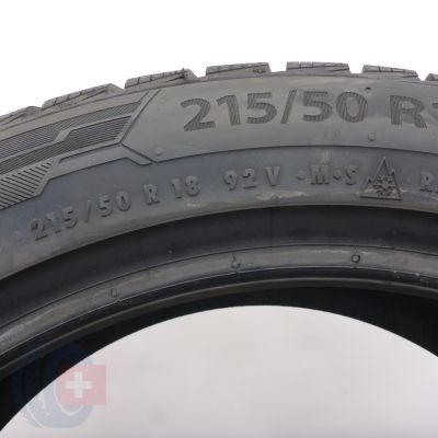 6. 215 50 18 4x BARUM 215/50 R18 92V Polaris 5 Winterreifen 2024 VOLL WIE NEU 